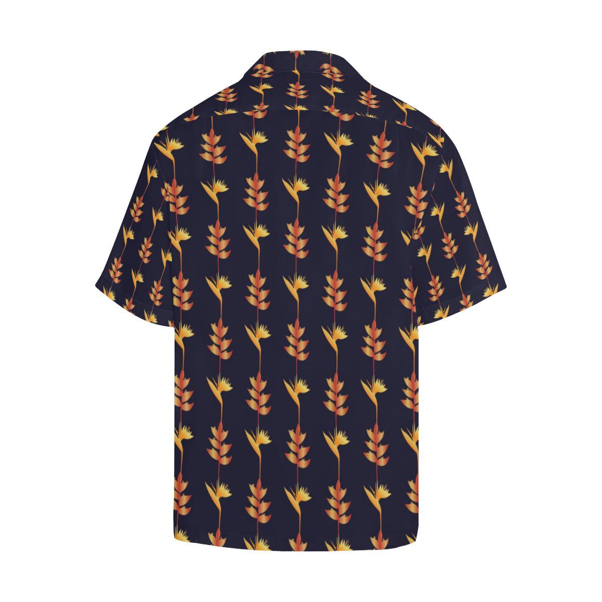 Heliconia Pattern Print Design HL06 Men Hawaiian Shirt-JorJune