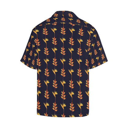 Heliconia Pattern Print Design HL06 Men Hawaiian Shirt-JorJune