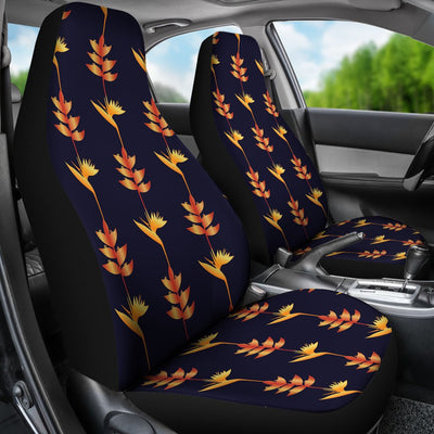 Heliconia Pattern Print Design HL06 Universal Fit Car Seat Covers-JorJune