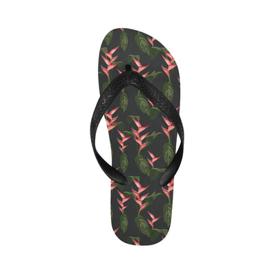 Heliconia Pattern Print Design HL07 Flip Flops-JorJune