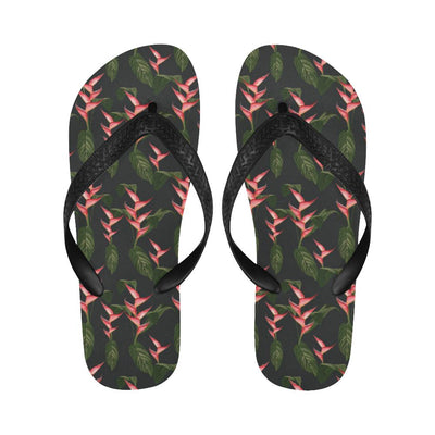 Heliconia Pattern Print Design HL07 Flip Flops-JorJune