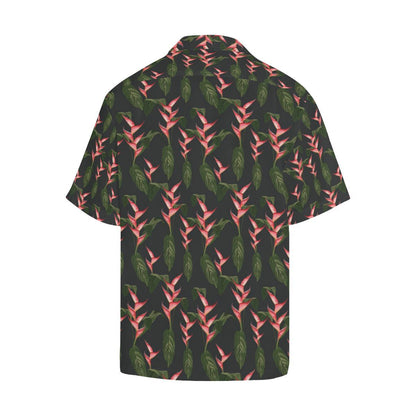 Heliconia Pattern Print Design HL07 Men Hawaiian Shirt-JorJune