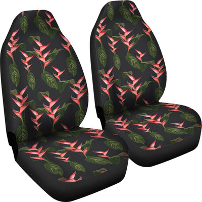 Heliconia Pattern Print Design HL07 Universal Fit Car Seat Covers-JorJune