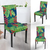 Heliconia Pattern Print Design HL08 Dining Chair Slipcover-JORJUNE.COM