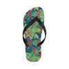 Heliconia Pattern Print Design HL08 Flip Flops-JorJune