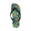 Heliconia Pattern Print Design HL08 Flip Flops-JorJune