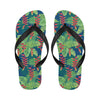 Heliconia Pattern Print Design HL08 Flip Flops-JorJune