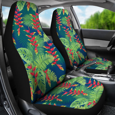 Heliconia Pattern Print Design HL08 Universal Fit Car Seat Covers-JorJune