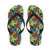 Heliconia Pattern Print Design HL09 Flip Flops-JorJune