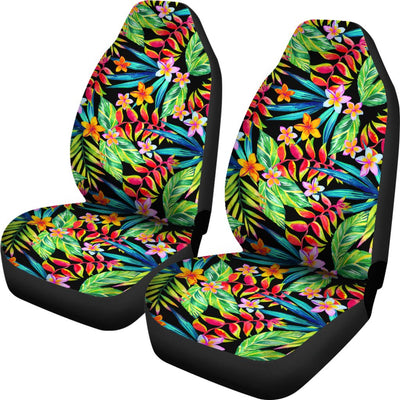 Heliconia Pattern Print Design HL09 Universal Fit Car Seat Covers-JorJune