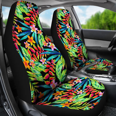 Heliconia Pattern Print Design HL09 Universal Fit Car Seat Covers-JorJune