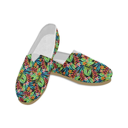 Heliconia Pattern Print Design HL09 Women Casual Shoes-JorJune.com