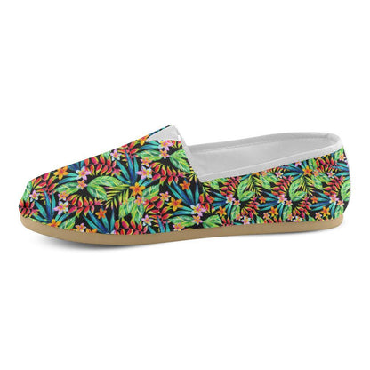 Heliconia Pattern Print Design HL09 Women Casual Shoes-JorJune.com