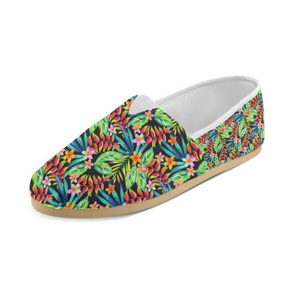 Heliconia Pattern Print Design HL09 Women Casual Shoes-JorJune.com