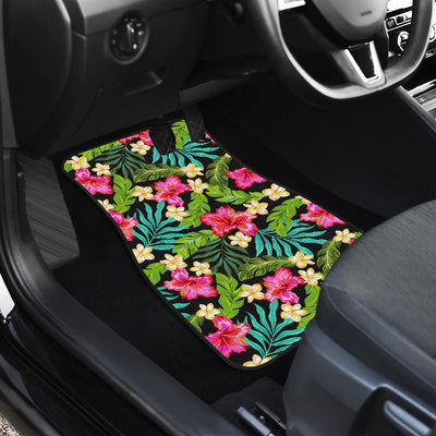 Hibiscus Colorful Hawaiian Flower Car Floor Mats