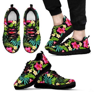 Hibiscus Colorful Hawaiian Flower Men Sneakers