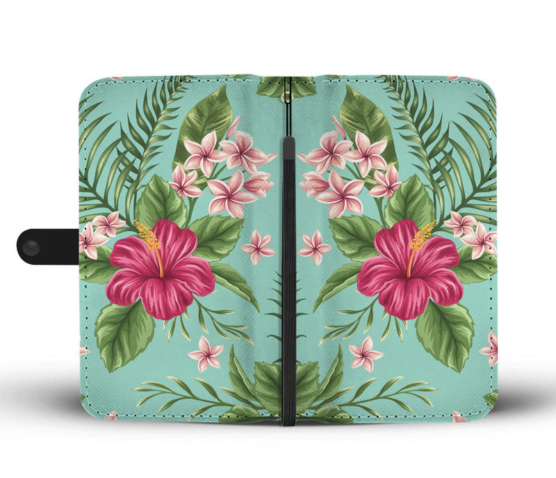 hibiscus Hawaii flower Wallet Phone Case