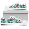 Hibiscus Hawaiian Flower Men Low Top Shoes