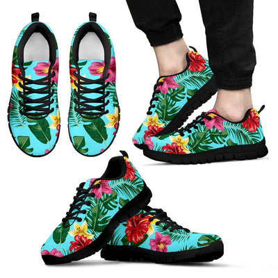 Hibiscus Hawaiian Flower Men Sneakers