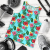 Hibiscus Hawaiian Flower Men Tank Top