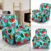 Hibiscus Hawaiian Flower Recliner Slipcover-JORJUNE.COM