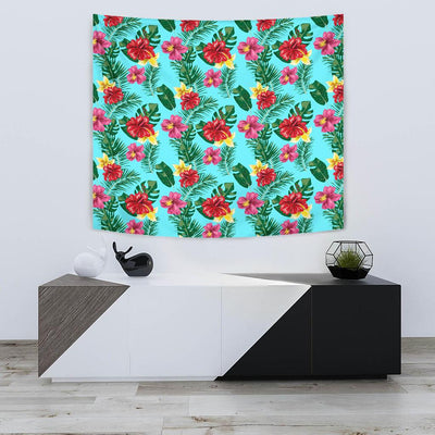 Hibiscus Hawaiian Flower Tapestry