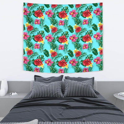 Hibiscus Hawaiian Flower Tapestry