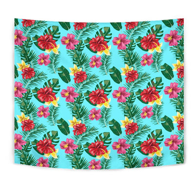 Hibiscus Hawaiian Flower Tapestry