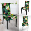 Hibiscus Hawaiian flower tropical Dining Chair Slipcover-JORJUNE.COM