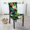 Hibiscus Hawaiian flower tropical Dining Chair Slipcover-JORJUNE.COM