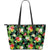 Hibiscus Hawaiian flower tropical Large Leather Tote Bag