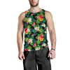 Hibiscus Hawaiian flower tropical Men Tank Top