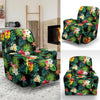 Hibiscus Hawaiian flower tropical Recliner Slipcover-JORJUNE.COM