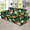 Hibiscus Hawaiian flower tropical Sofa Slipcover-JORJUNE.COM