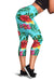 Hibiscus Hawaiian Flower Women Capris