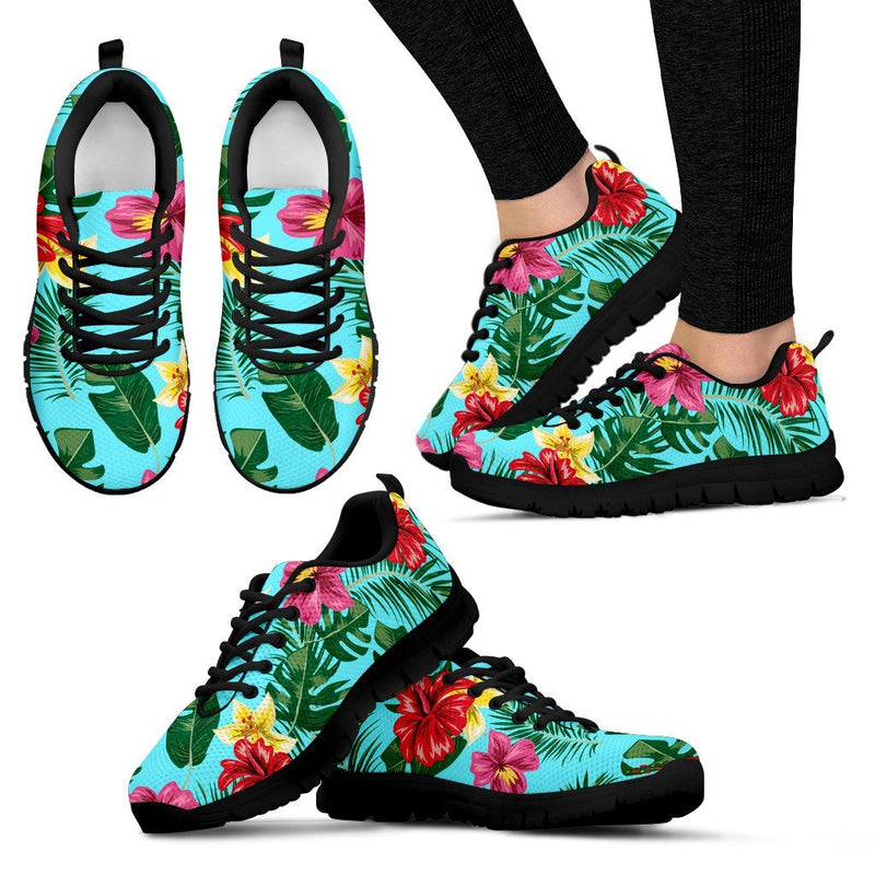 Hibiscus Hawaiian Flower Women Sneakers