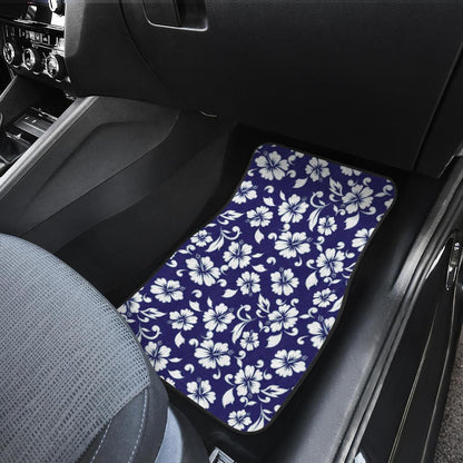 Hibiscus Pattern Print Design HB010 Car Floor Mats-JorJune