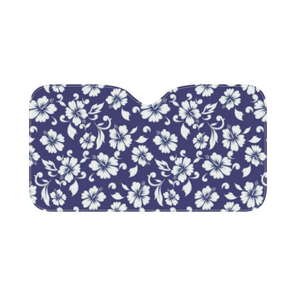 Hibiscus Pattern Print Design HB010 Car Sun Shade-JorJune