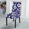 Hibiscus Pattern Print Design HB010 Dining Chair Slipcover-JORJUNE.COM