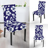 Hibiscus Pattern Print Design HB010 Dining Chair Slipcover-JORJUNE.COM