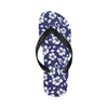 Hibiscus Pattern Print Design HB010 Flip Flops-JorJune