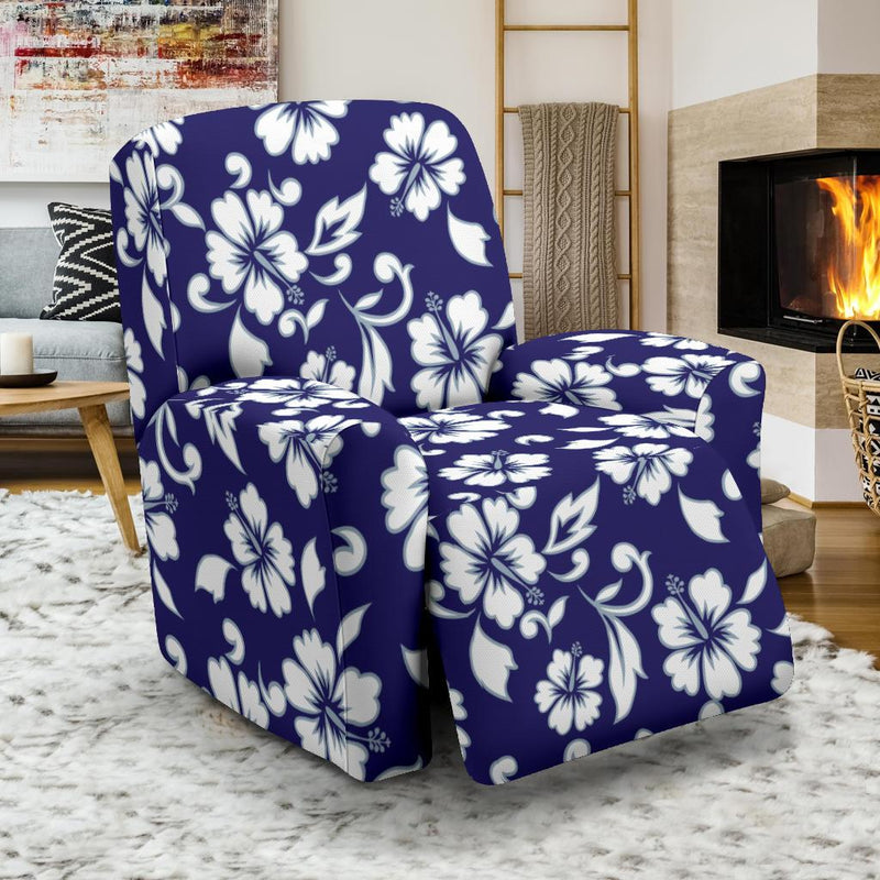 Hibiscus Pattern Print Design HB010 Recliner Slipcover-JORJUNE.COM