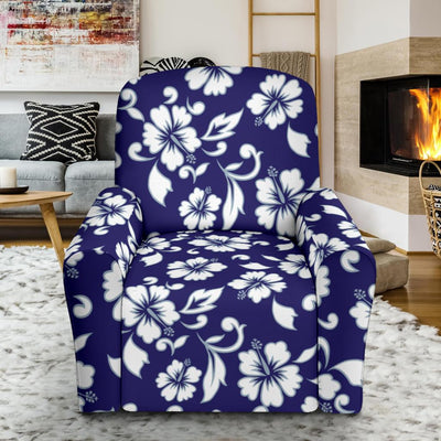 Hibiscus Pattern Print Design HB010 Recliner Slipcover-JORJUNE.COM