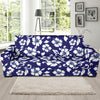 Hibiscus Pattern Print Design HB010 Sofa Slipcover-JORJUNE.COM