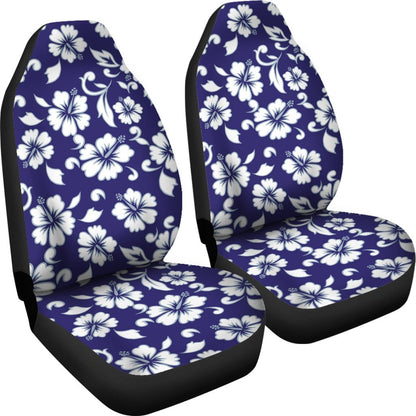 Hibiscus Pattern Print Design HB010 Universal Fit Car Seat Covers-JorJune
