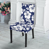 Hibiscus Pattern Print Design HB012 Dining Chair Slipcover-JORJUNE.COM