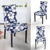 Hibiscus Pattern Print Design HB012 Dining Chair Slipcover-JORJUNE.COM