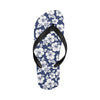 Hibiscus Pattern Print Design HB012 Flip Flops-JorJune