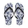 Hibiscus Pattern Print Design HB012 Flip Flops-JorJune