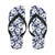 Hibiscus Pattern Print Design HB012 Flip Flops-JorJune